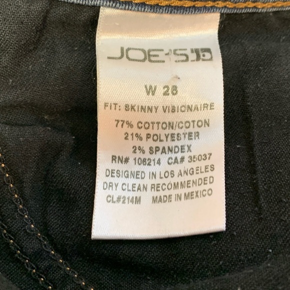 Joe’s Women’s Jeans Skinny Leg Size 26 - Picture 2 of 7